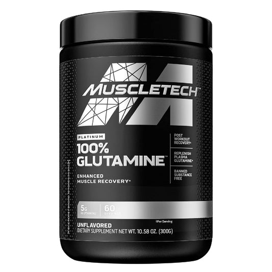 GLUTAMINA PLATINUM MUSCLETECH 300 GR