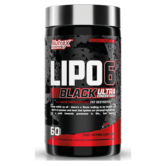 LIPO 6 BLACK ULTRA CONCENTRADO 60 CÁPSULAS