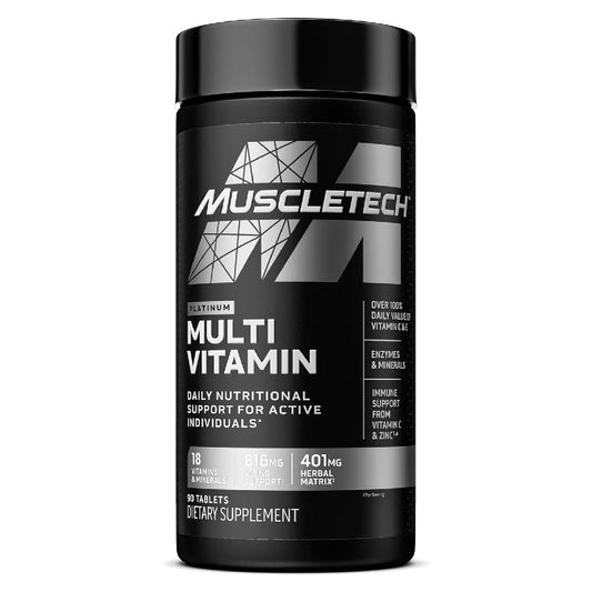 MULTIVITAMÍNICO PLATINUM MUSCLETECH 90 TABLETAS