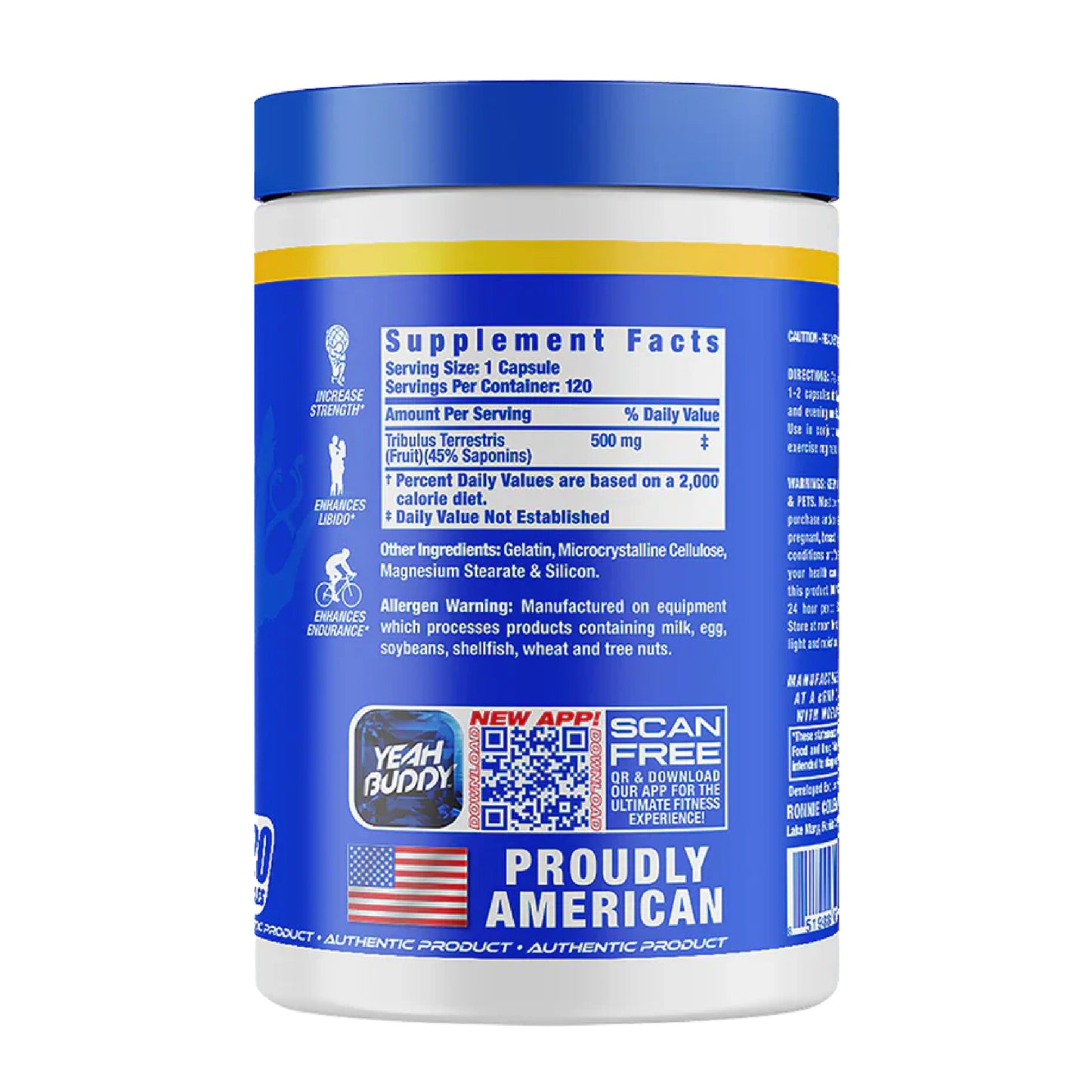 TRIBULUS XS RONNIE COLEMAN 120 CÁPSULAS