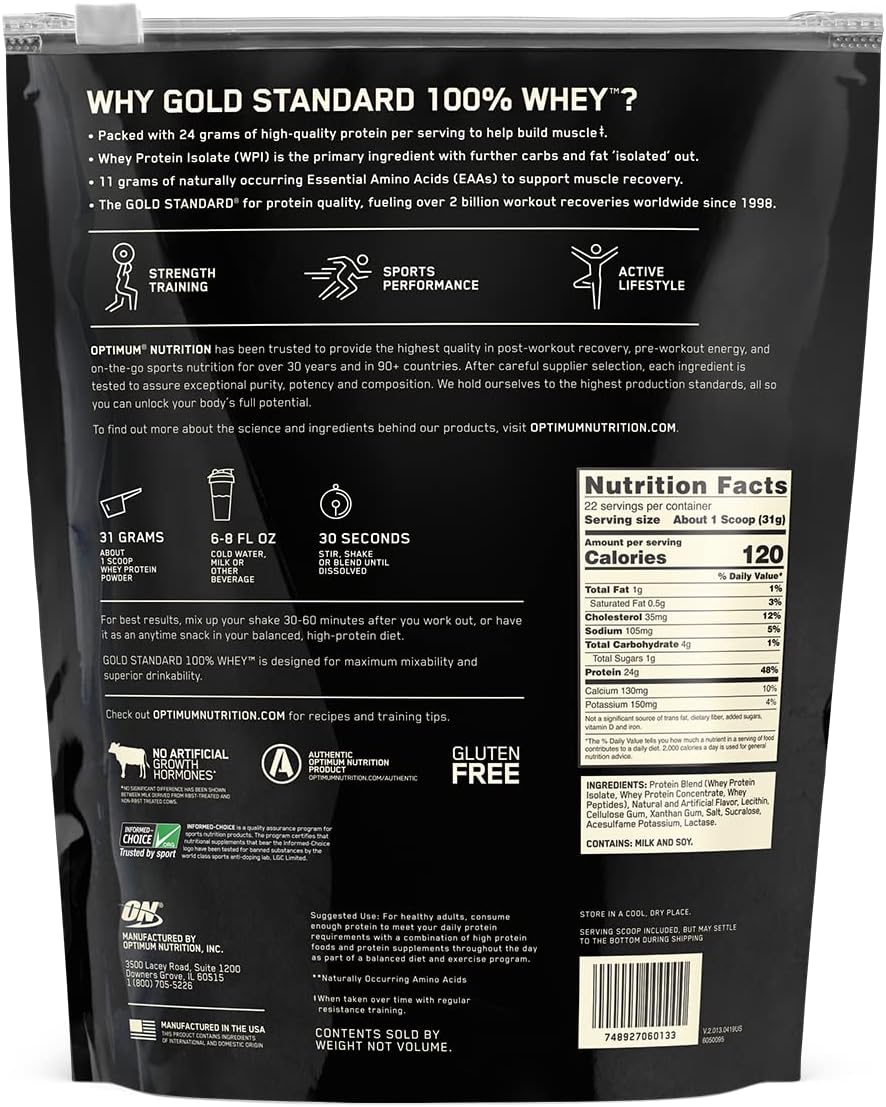 GOLD STANDARD WHEY 1.5 LB