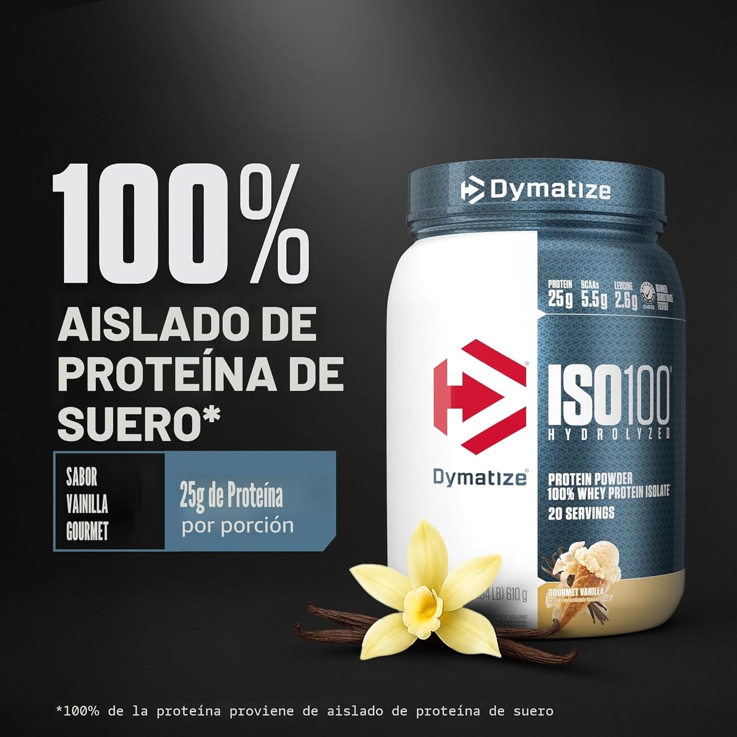 ISO 100 DYMATIZE 1.3 LIBRAS