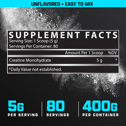 CREATINA NUTREX MONOHIDRATO 400 GRAMOS