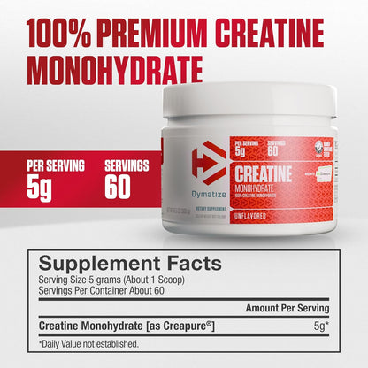 CREATINA DYMATIZE CREAPURE 300 GRAMOS