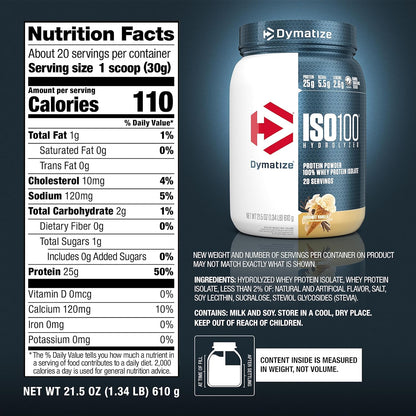 ISO 100 DYMATIZE 1.3 LIBRAS