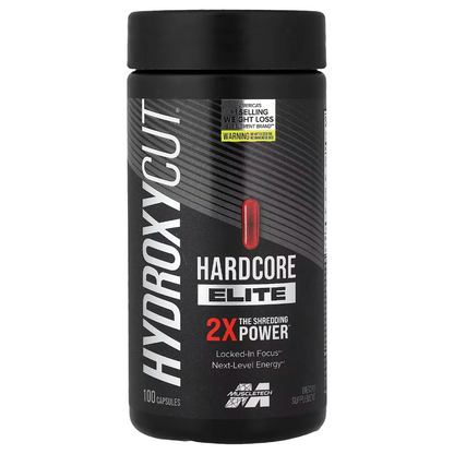 HYDROXYCUT HARDCORE MUSCLETECH 100 CÁPSULAS