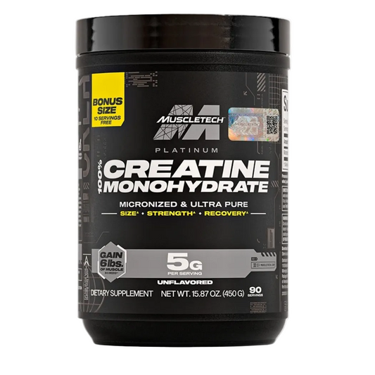 CREATINA PLATINUM MUSCLETECH 450 GR - 90 SERVICIOS