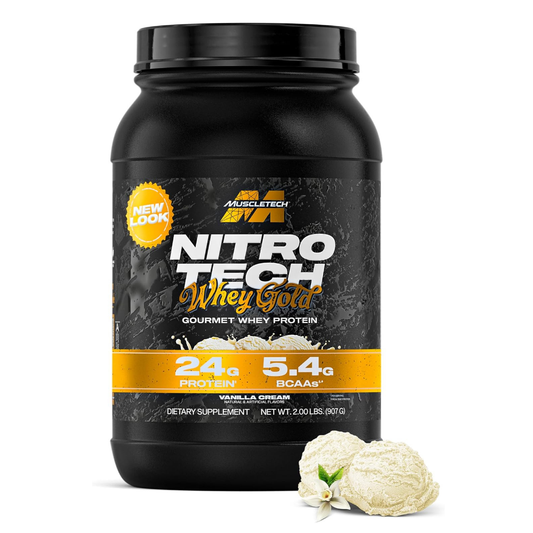 NITRO TECH WHEY GOLD MUSCLETECH 2 LIBRAS