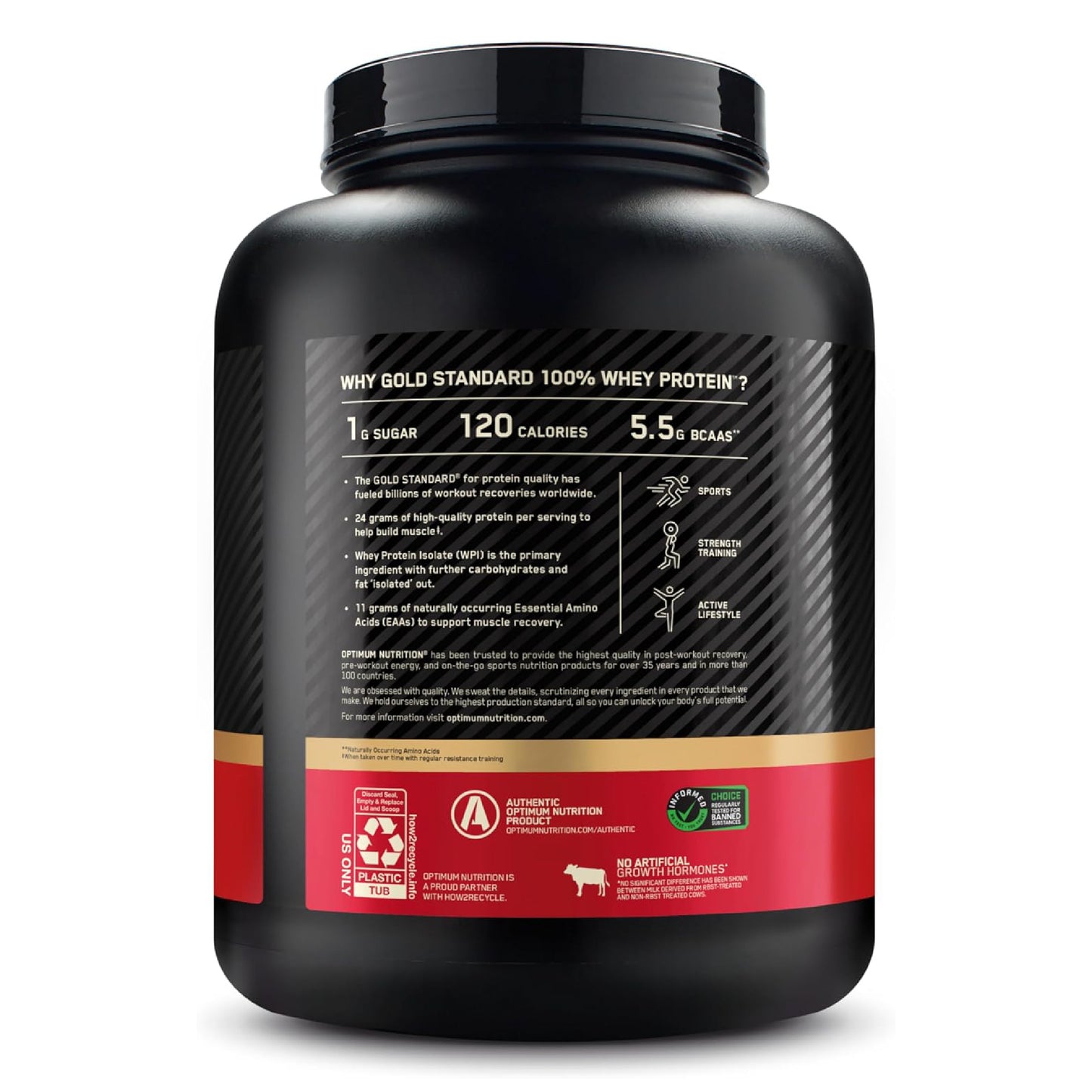 WHEY GOLD STANDARD 5 LIBRAS