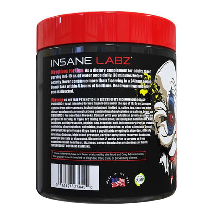 PSYCHOTIC PRE-WORKOUT 60 SERVICIOS