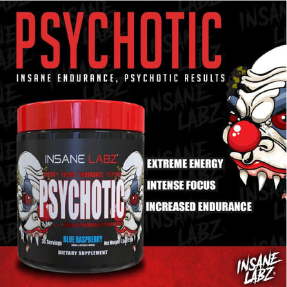 PSYCHOTIC PRE-WORKOUT 35 SERVICIOS