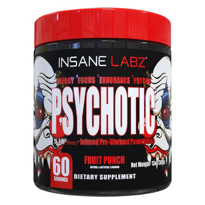 PSYCHOTIC PRE-WORKOUT 60 SERVICIOS