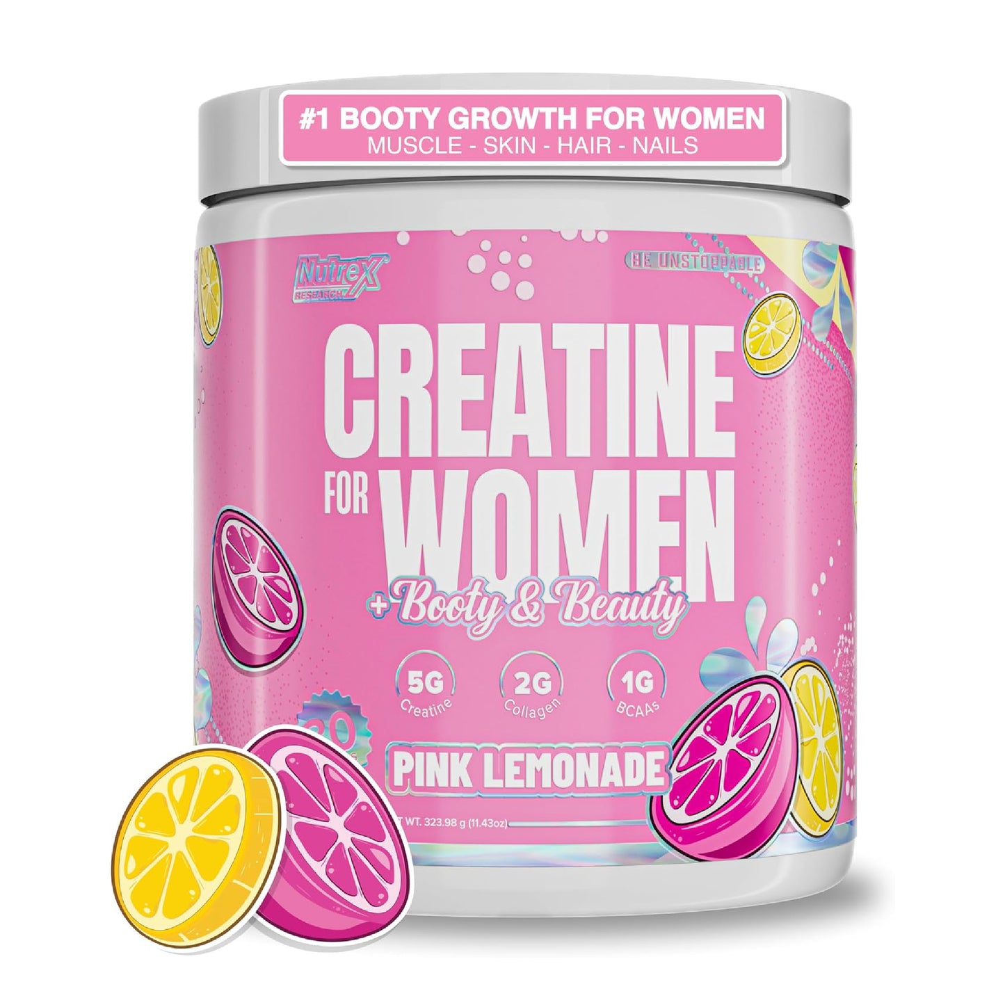 CREATINE FOR WOMEN NUTREX 30 SERVICIOS