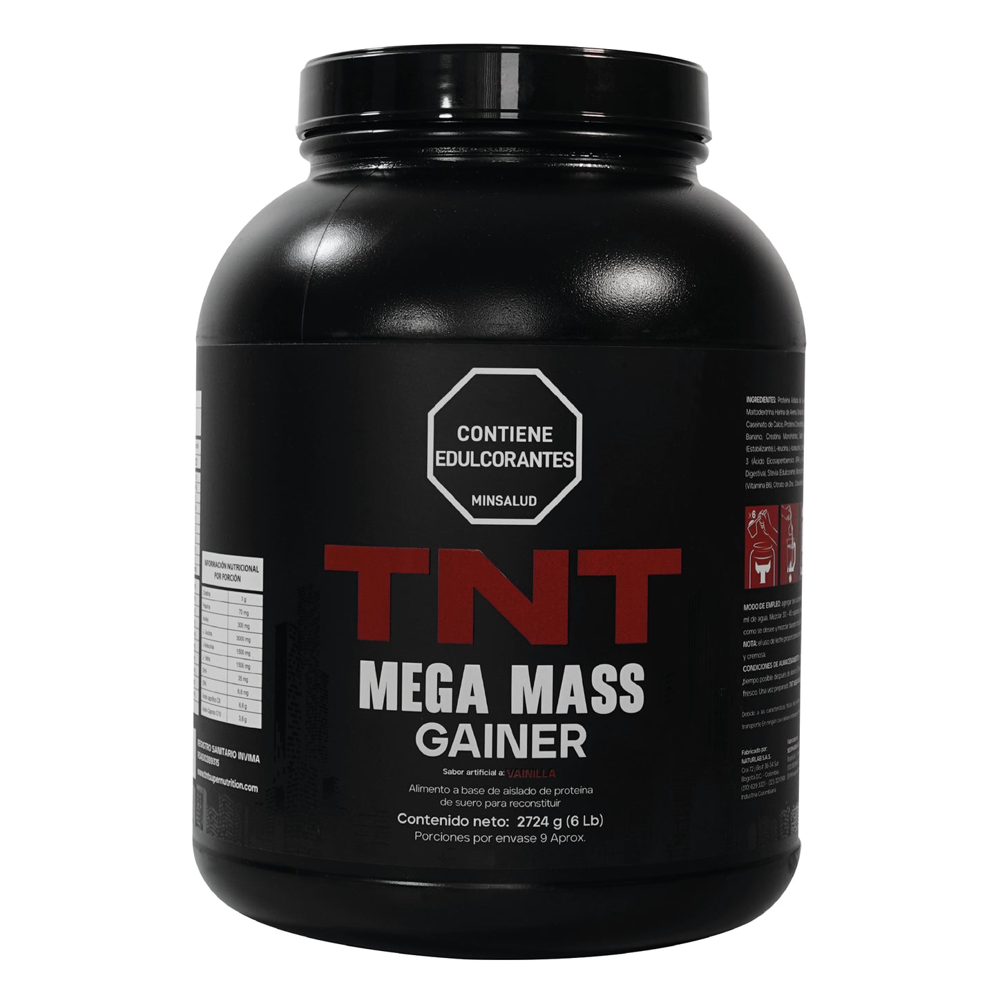 TNT MEGA MASS GAINER 6 LB