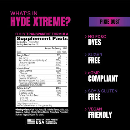 HYDE XTREME 30 SERVICIOS