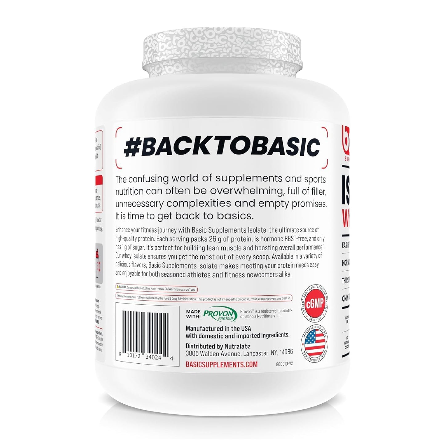 ISOLATE WHEY BASIC 5 LIBRAS