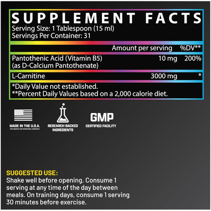 L-CARNITINA LÍQUIDA 3000 NUTREX