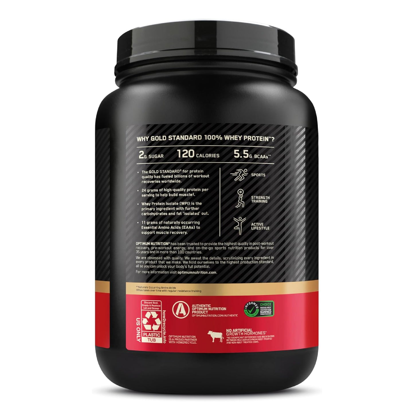 WHEY GOLD STANDARD 2 LIBRAS