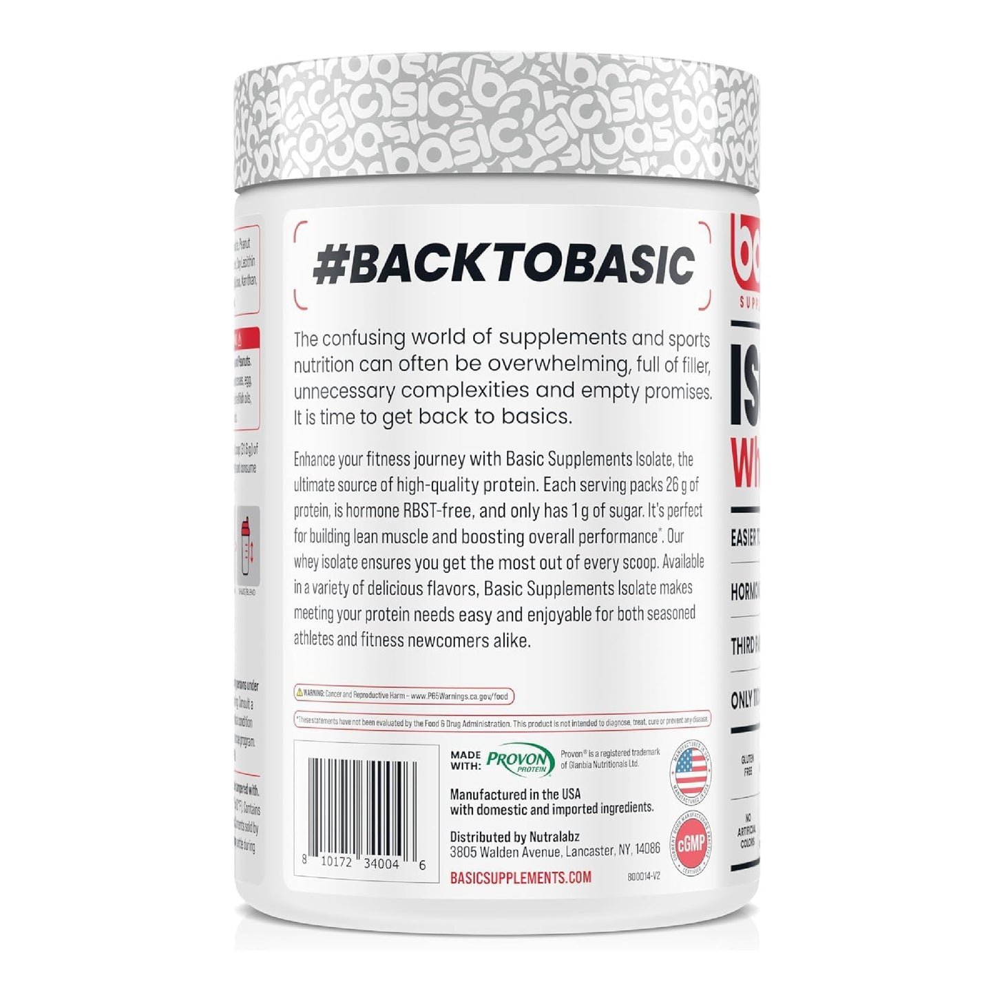 ISOLATE WHEY BASIC 2 LIBRAS