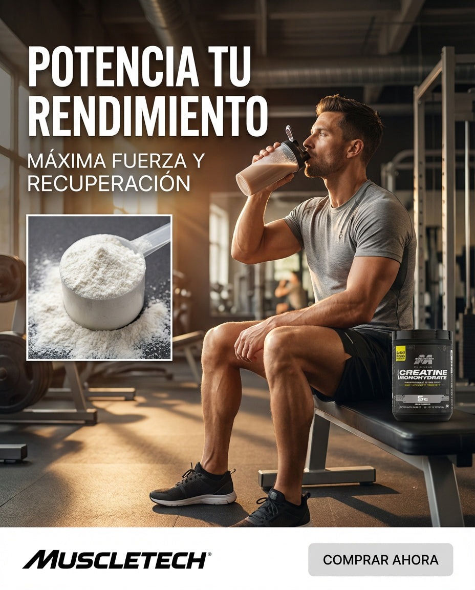 CREATINA MONOHIDRATO PLATINUM MUSCLETECH 400 GRAMOS